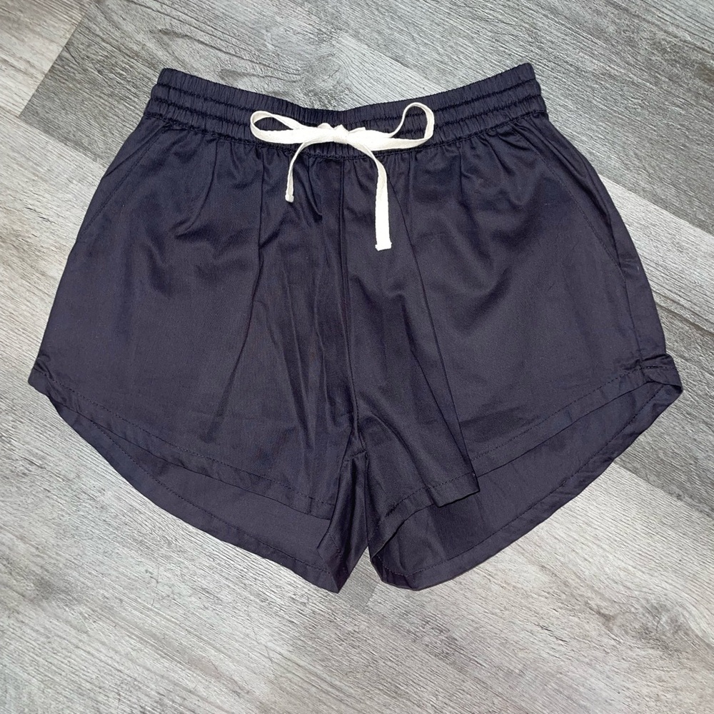 Billabong black linen shorts